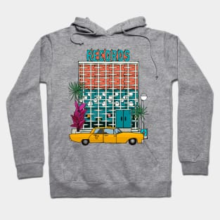 Breeze Block Record Store and Plants Hoodie